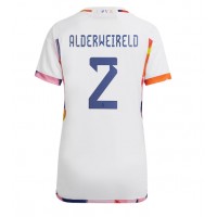 Maglie da calcio Belgio Toby Alderweireld #2 Seconda Maglia Femminile Mondiali 2022 Manica Corta